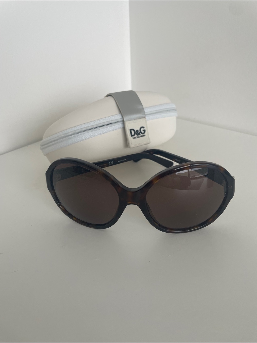D&G Women’s Tortoiseshell Sunglasses with Brown Lenses